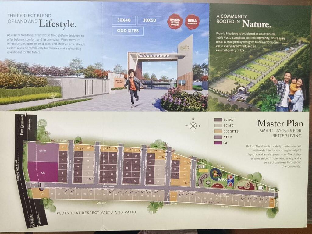 Prakriti Meadows – Premium Plots in East Bangalore